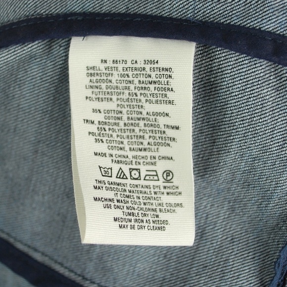 Anthropologie Pilcro Denim Blazer Jean Jacket S - Picture 8 of 9